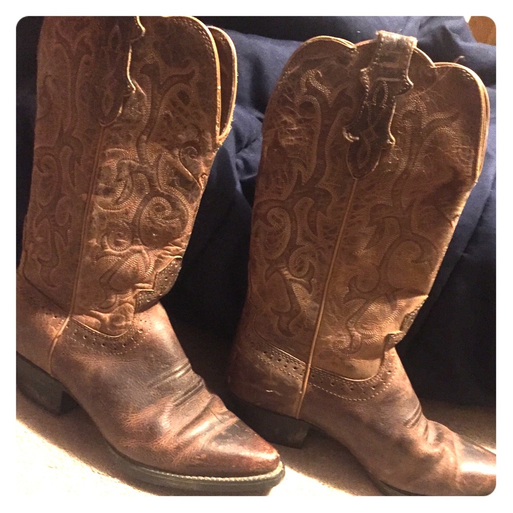 Justin cowgirl boots